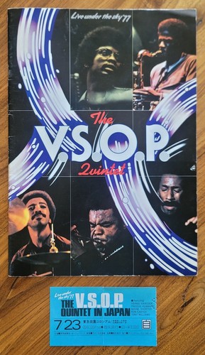 Vsop autographed 1977 program - vsop,